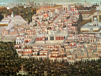 Vue de la ville de Damas